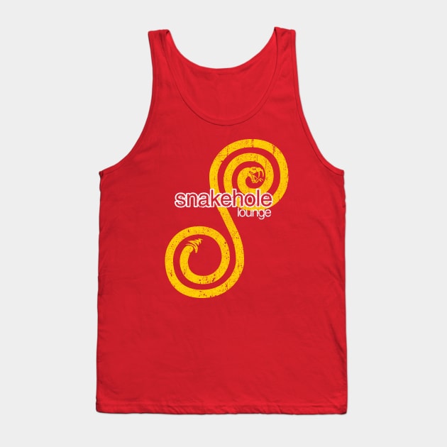 Snakehole Lounge Tank Top by huckblade